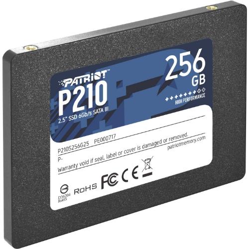 SSD Patriot 256GB P210 2.5" SATA3 READ:510MB/WRITE:440 Mb/s - P210S256G25 - Immagine 1