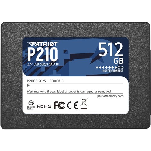 Patriot Memory P210 2.5" 512 GB Serial Ata Iii - Immagine 1