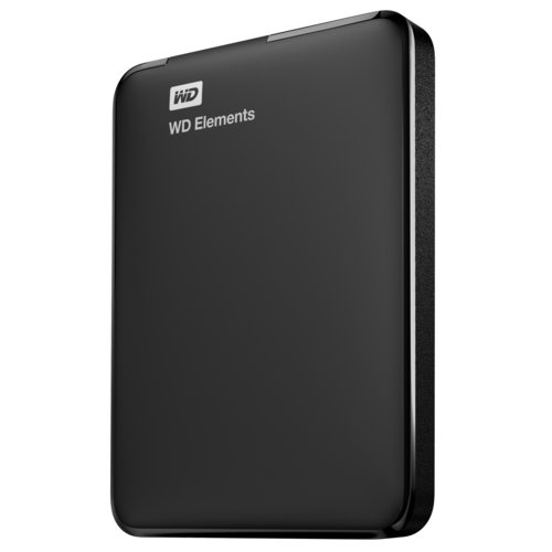 Western Digital wd Elements Portable USB Type-a 3.0 (3.1 Gen 1) 1000GB Nero Disco Rigido Esterno - Immagine 1