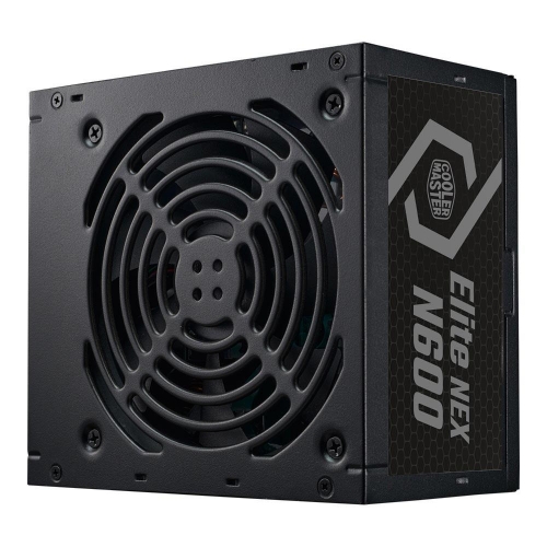 Alimentatore Cooler Master 600W Atx Elite Nex Pfc Attivo Efficienza >75%2 40VAC FAN120MM - MPW-6001-ACBN-BEU