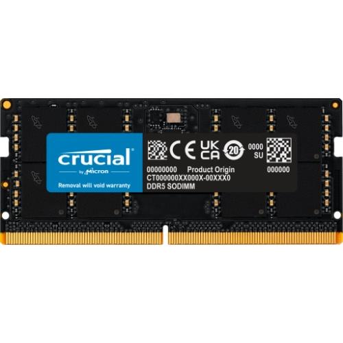 DDR5 x nb So-dimm Crucial 32GB 5600MHz - CT32G56C46S5 - Immagine 1