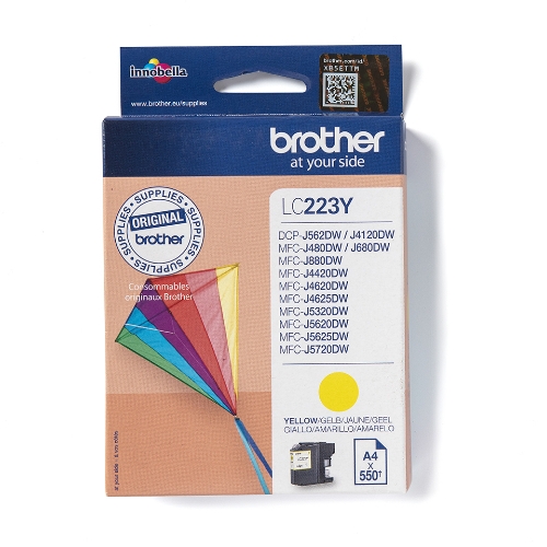 Brother LC-223Y Ink Jet Giallo - Immagine 1