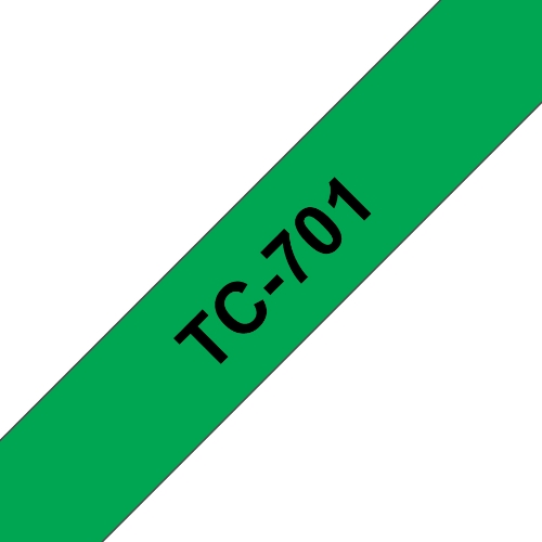Brother TC701 Nastro tc Nero / Verde # - Immagine 1