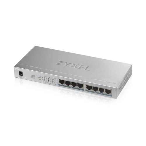 Zyxel GS1008HP Non Gestito Gigabit Ethernet (10/100/1000) Grigio Supporto Power Over Ethernet (poe) - Immagine 1
