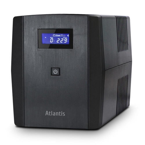 UPS Atlantis Server A03-S2001 2000VA (1200W) Stepwave Line Interactive V-out 200-243Vac Doppia Batteria. USB - Immagine 1