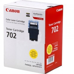 Toner Canon 702 Giallo Per Lbp 5960 6.000pg 9642A004 - Immagine 1