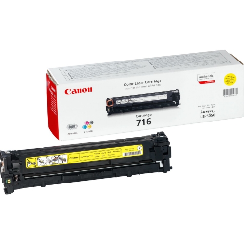 Toner Canon 716 y Giallo 1500PP x LBP5050, LBP5050N - Immagine 1