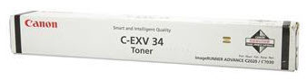 Toner Canon C-EXV34 Black (23.000PP) x ir C2XXX ir C2XXXL 3782B002 - Immagine 1
