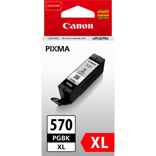 Ink Canon PGI-570XL Pgbk 22ml x MG5750 MG6850 MG7750 TS8050 TS8051 TS5050 TS6050 - Immagine 1