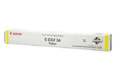 Toner Canon C-EXV34 Giallo (19.000PP) x ir C2XXX ir C2XXXL 3785B002AA - Immagine 1
