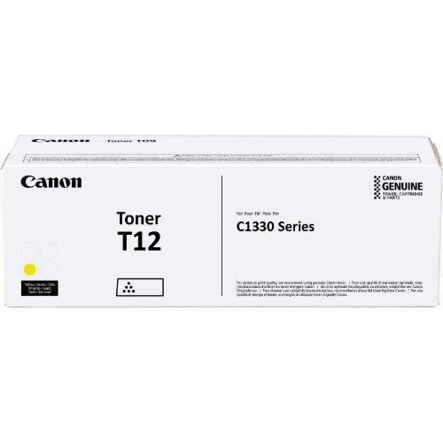 Toner Canon T12Y Giallo 5.300PP x I-sensys x C1333P C1333i C1333iF - Immagine 1