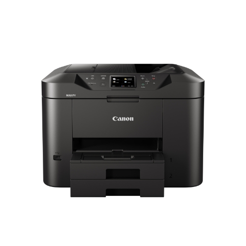 Multifunzione Canon Ink Maxify MB2750 A4 24/15IPM 500FF Fax Adf Duplex LAN USB WIFI LCD 7.5cm Stampa da Servizi Cloud - Immagine 1
