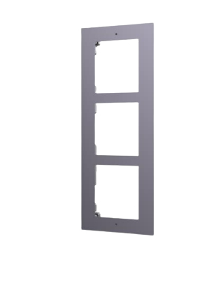 Hikvision Scatola da Incasso Include 1 Scatola da Incasso Plastica Per 3 Moduli DS-KD-ACF3/Plastic - Immagine 1