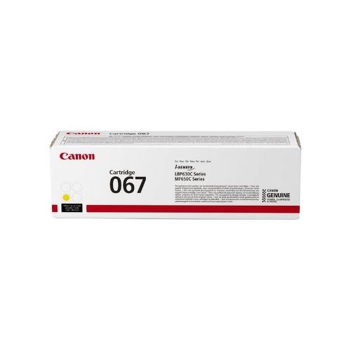 Toner Canon 067 y Giallo 1.250PP x LBP631CW LBP633CdW MF657CDW MF655CDW MF651CW - Immagine 1