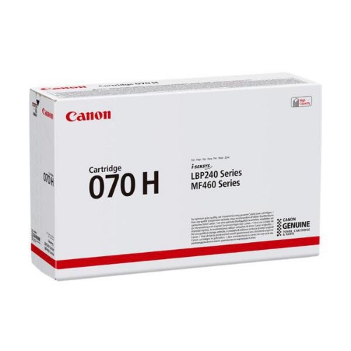 Toner Canon 070H bk Nero 10.200PP x LBP243dw LBP246dw MF461dw MF463dw MF465dw - Immagine 1