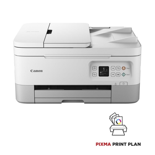 Multifunzione Canon Ink Pixma TS7451i White A4 13IPM Duplex USB WIFI - Immagine 1