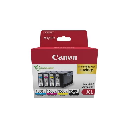 Ink Canon Multipack PGI-1500XL Bk/c/m/y Multi 9182B010 - Immagine 1
