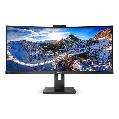 Philips p Line 346P1CRH/00 LED Display 86,4 cm (34") 3440 x 1440 Pixel Ultrawide Quad hd LCD Nero - Immagine 1