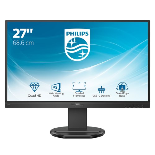 Philips b Line 276B9/00 LED Display 68,6 cm (27") 2560 x 1440 Pixel Quad hd Nero - Immagine 1