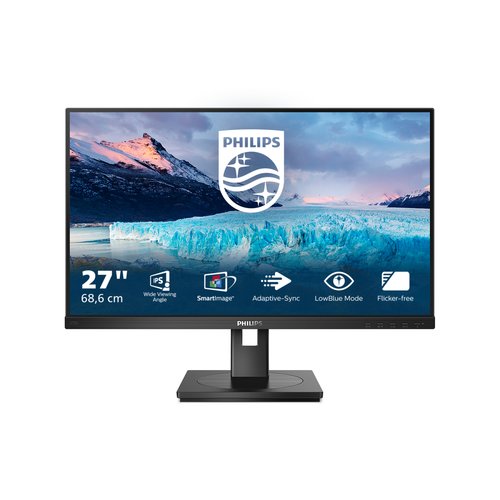 Philips Mmd 272S1M/00 68,6 cm (27") 1920 x 1080 Pixel Full hd LCD Nero - Immagine 1