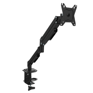 Braccio Universale a Gas Per Monitor Geko by Atlantis P022-D306ASN 13"-32" Vesa 75x75/100x100 8KG Vert 90° Oriz 180° Pivot 360° - Immagine 1