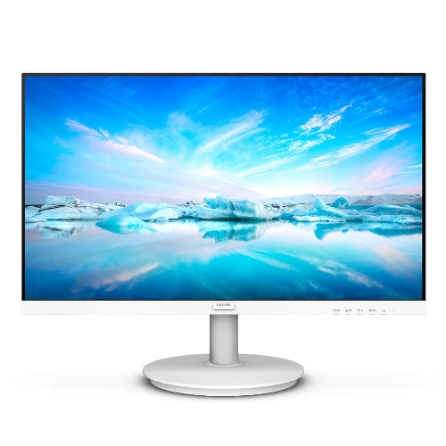 Monitor Philips LED 23.8"Wide 241V8AW/00 IPS 1920x1080 250cd/mq 1000:1Mega Infinity Dcr 2x2W mm Vga HDMI White - Immagine 1