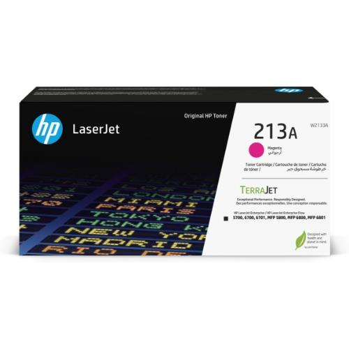 hp W2133A 213A Laserjet Toner Magenta - Immagine 1