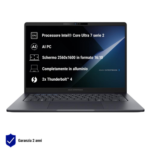Asus Commercial nx p B5405CCA-NZ0188X 14" Intel Core Ultra 7 255H 64GB 1TB SSD Windows 11 Pro - Immagine 1