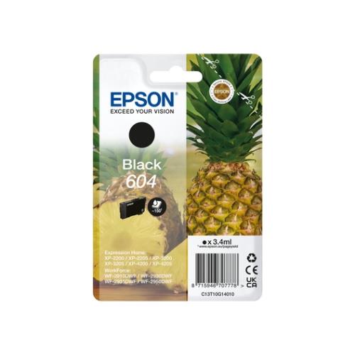 Ink Epson 604 C13T10G14010 Nero Ananas x XP-2200 XP-3200 XP-4200 WF-2910DWF WF-2930DWF WF-2950DWF - Immagine 1