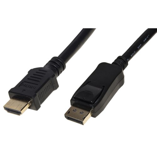 Link Accessori LKCDPH18 Cavo e Adattatore Video 1,8 m Displayport HDMI Tipo a (standard) Nero - Immagine 1
