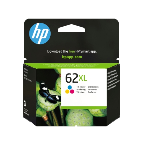 Ink hp C2P07AE N.62XL Multicolor (cym) x 5540 5547 5640 5740 7640 OJ-200 OJ-250 - Immagine 1