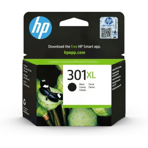 Ink hp CH563EE N.301XL Nero 480PP x Deskjet F2050 1510 3050 3050A 1050 2050A OJ-2620 OJ-4630