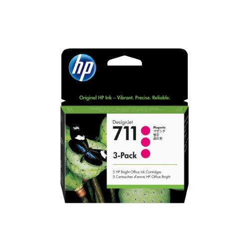 Ink hp CZ135A N.711 Magenta 3x29ML x Designjet T100 T120 T120 Eprinter T125 T130 T520 T520 Eprinter T525 T530