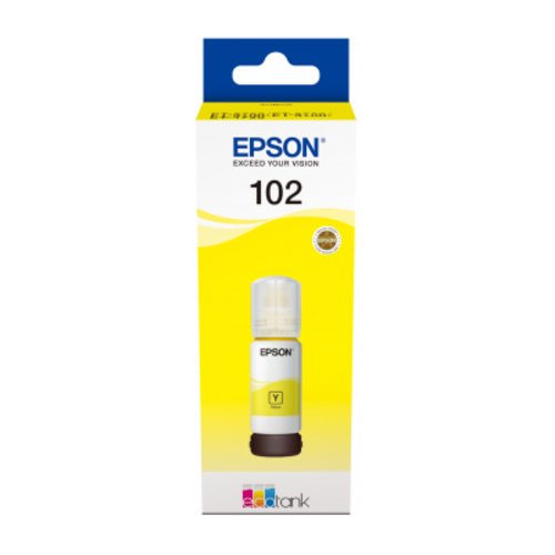 Epson 102 70ml Giallo Cartuccia D'inchiostro - Immagine 1