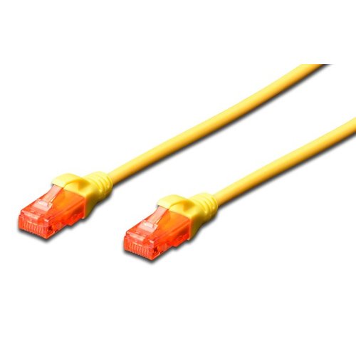 Digitus DK-1617-020/Y 2m Cat6 U/utp (utp) Giallo Cavo di Rete - Immagine 1