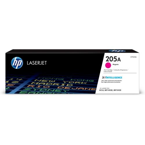 Toner hp CF533A N.205A Magenta 900PP x Laserjet M180N M181FW - Immagine 1