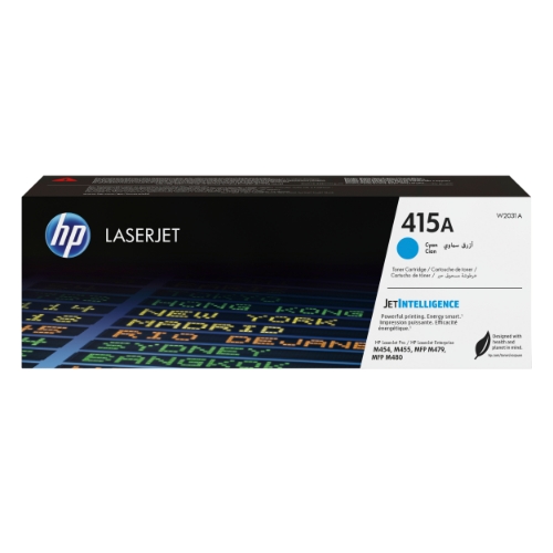 Toner hp W2031A N.415A Ciano 2.100PP x M454 M479 - Immagine 1