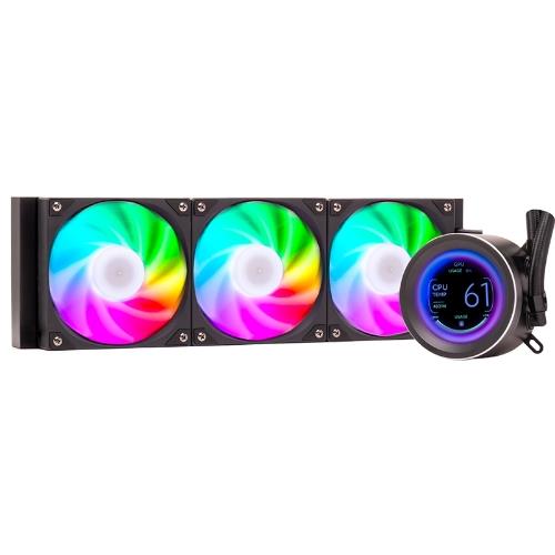 Cooler Itek "arctic Sphere LCD 360" 360mm (raff. a Liquido) LCD 2.8"+SW, Pwm Fan,skt Universale - ITLCASL360 - Immagine 1