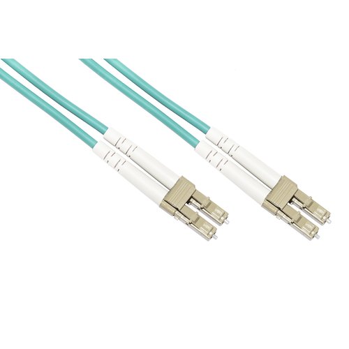 Link Accessori LKLCLC3503 Cavo a Fibre Ottiche 3 m Lszh OM3 lc Aqua - Immagine 1