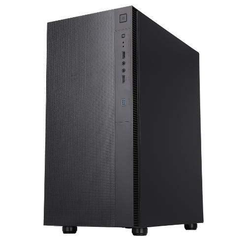 Case Itek Sylent 03NP Middle Tower 500W 80+, Atx, 3x12cm Fan, 2xUSB3, Rivest. Fonoassorbente - ITGCSY03NP - Immagine 1