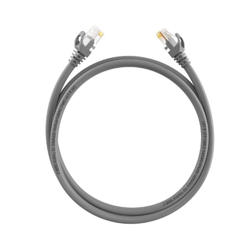Cavo LAN Hikvision Patch Cord Cat 6 24AWG, Cu, Grigio 2m