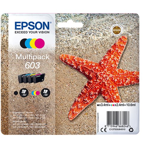 Epson Multipack 4-colours 603 Ink - Immagine 1