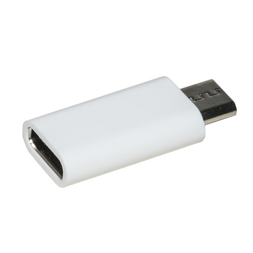 Link Accessori LKADAT113 Adattatore Per Inversione Del Genere Dei Cavi USB Type-c Micro-usb b Bianco