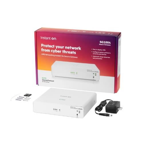 Hpe Networking Instant on Secure Gateway 4-port Gigabit SG1004 - Immagine 1