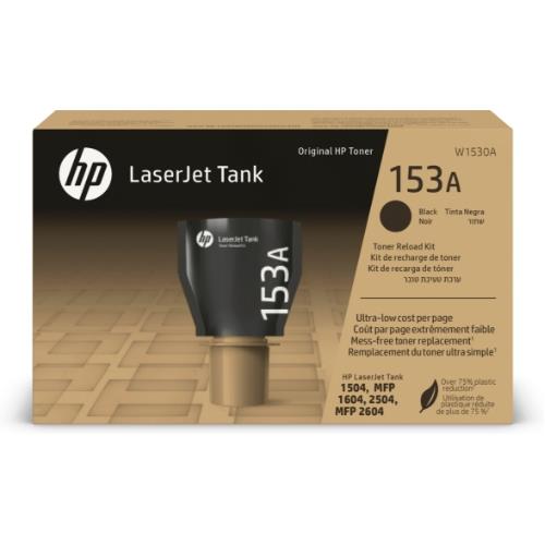 Ricarica Toner hp W1530A N.153A Nero 2.500PP x Laserjet Tank 1504w 2504dw 1604w 2604dw 2604sdw - Immagine 1