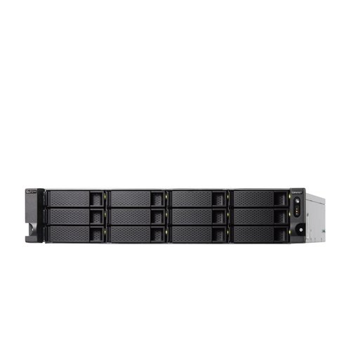 QNAP Nas Rack 2U Qnap TS-h1886XU-RP-R2-D1622-32G 18BAY (12+6) 4x2.5GBE 2x10GBE Sfp+ USB 3.2 RAM 32GB DDR4 Intel Xeon D-1622 4C 2X550W - Immagine 1