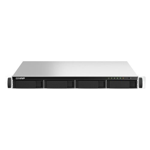 Nas Rack 1U Qnap TS-464U-RP-8G x4HDD 2.5"/3.5" Nohdd RAM 8GB 2x 2.5GBE 2x USB3.2 1x HDMI Intel Cel N5105/N5095 Quadcore 2x 250W - Immagine 1