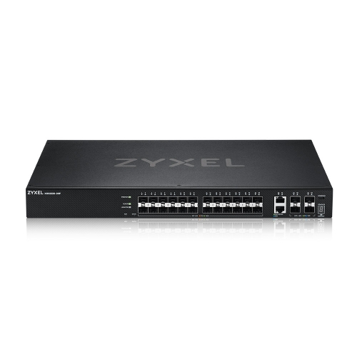 Switch Zyxel XGS2220-30F 24P Sfp Gigabit +2P 10GB Multigigabit +4P 10GB Sfp+, IPv6, Vlan, Rack Managed Layer 3 Lite Stackable