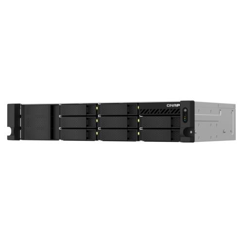 Nas Rack 2U Qnap TS-864eU-8G 8HD 3,5"/2,5"SATA 2x 2.5GBE 2x USB3.2 8GB RAM 1x HDMI Intel Celeron N5105/N5095 4Core 1X300W - Immagine 1