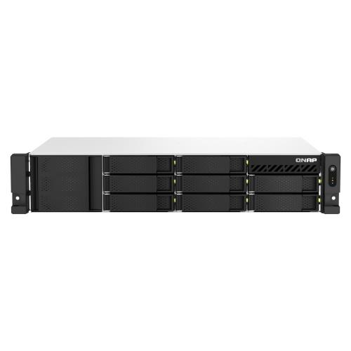 Nas Rack 2U Qnap TS-864eU-RP-8G 8HD 3,5"/2,5"SATA 2x 2.5GBE 2x USB3.2 8GB RAM 1x HDMI Intel Celeron N5105/N5095 4Core 2X300W - Immagine 1